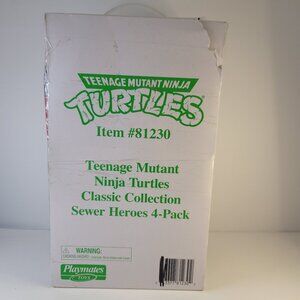 Teenage Mutant Ninja Turtles Classic Collection Sewer Heroes 4 Pack